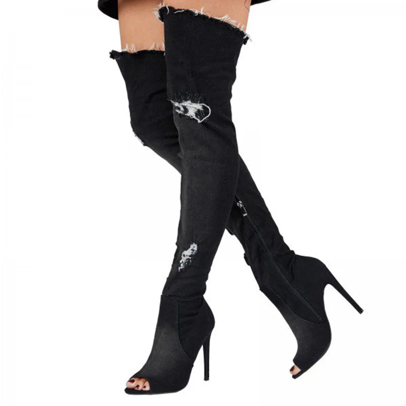 black_jeans_peep_toe_stiletto_heels_over-the-_knee_denim_boots