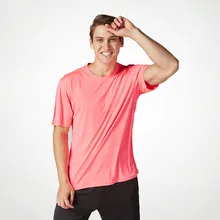 Летние мужские футболки с коротким рукавом свободные большие ярдов быстросохнущая Футболка с воротником Тренажерный Зал Фитнес баскетбол футбольные майки