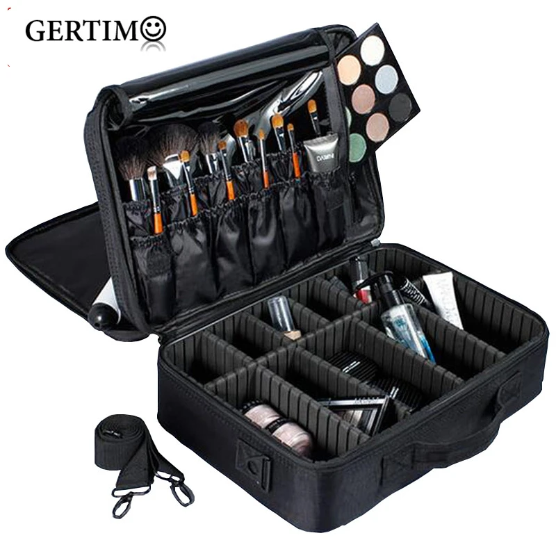 

Makeup Bag Organizer Makeup Box Makeup Bags Travel Korea Suitcase Cosmetic Pouch Handle Bag Small Brushes Case Professional