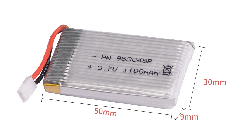 2 шт./лот 3,7 V 1100mah 25C 1S вольт 30C Lipo Аккумулятор Akku+ X4 зарядное устройство для Syma X5SW RC Квадрокоптер Дрон