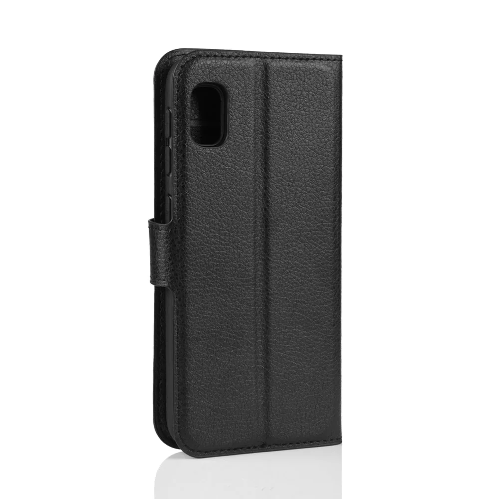 Чехол для телефона Samsung Galaxy A10E откидная задняя крышка из искусственной кожи
