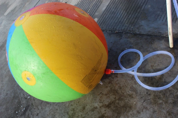 Giant Inflatable Beach and Water Ball Sprinkler The Babies Store