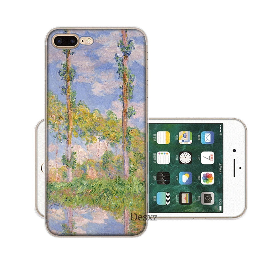 Жесткий чехол Desxz для iPhone 6 6s 7 8 Plus X XR XS Max 5 5S SE Van Gogh Painting|Чехлы-накладки| |