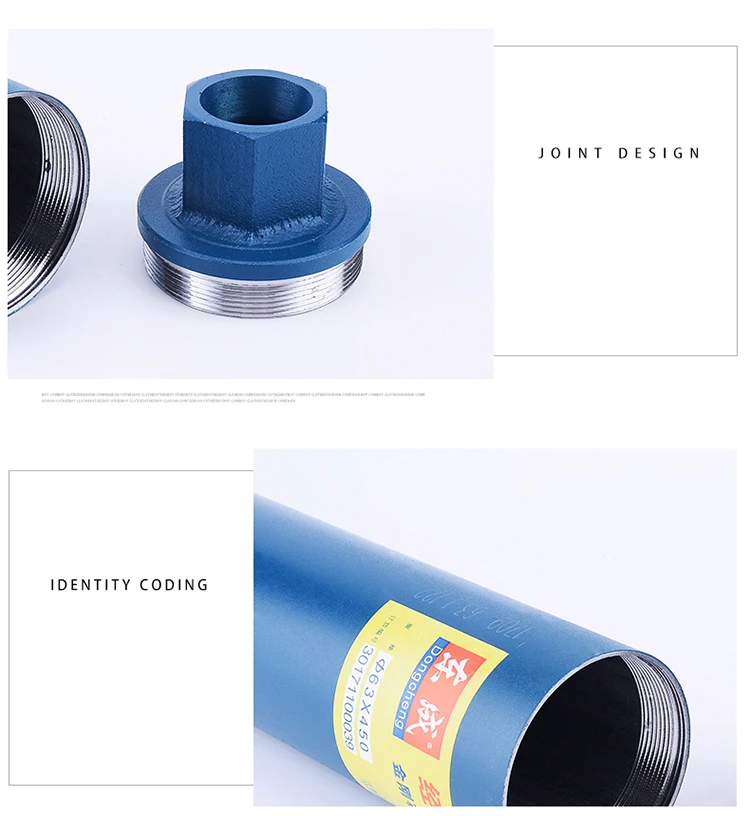 Diameter 20-76mm*370mm Dry Diamond Core Bit 51x370mm Water Diamond Drill Bit For Wall, Reinforced Concrete, Bridge Drilling Hole