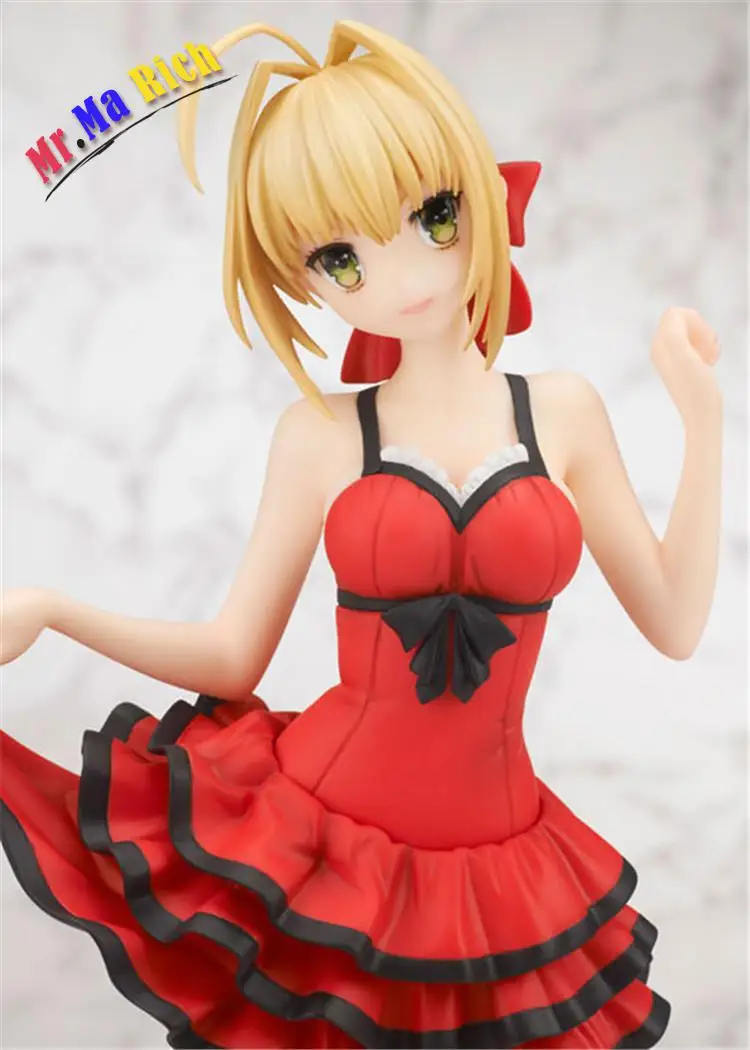 25 см аниме Fate/extra Ccc Servant Saber Nerone Figura del Pvc 10 &quotCollezione Hobby модель Bambola Migliore Regalo