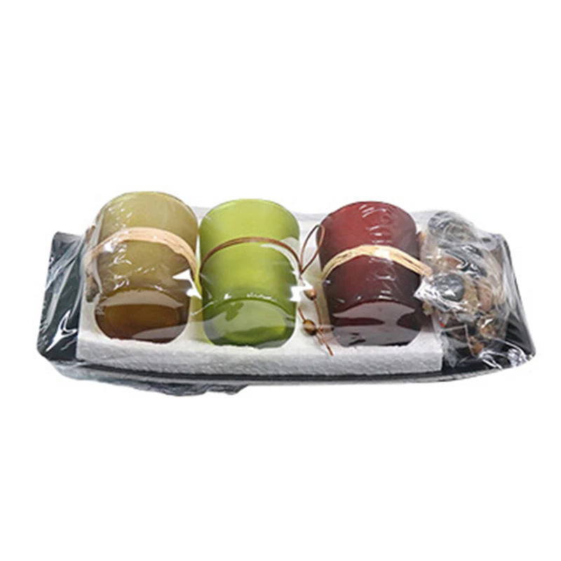 3pcs Candle Holders Set Tealight Table Candlestick Holders for Home Christmas Decoration