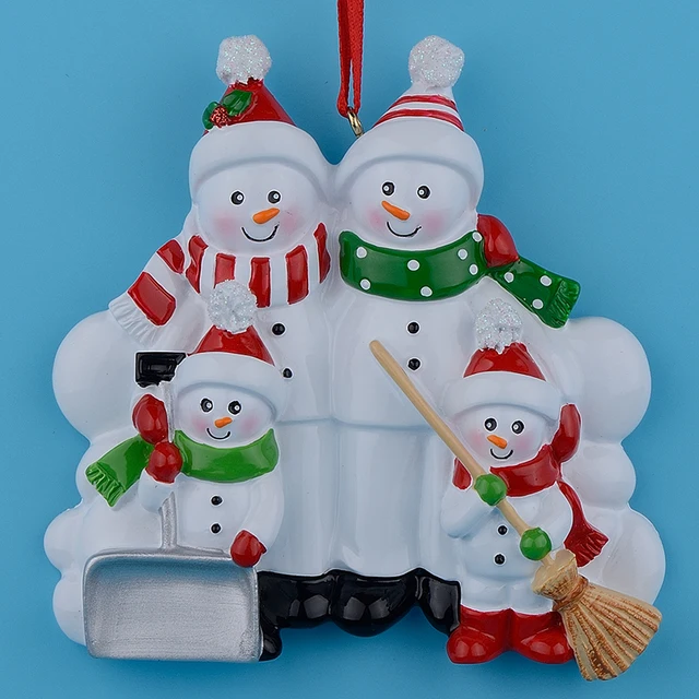snowman family shovel of