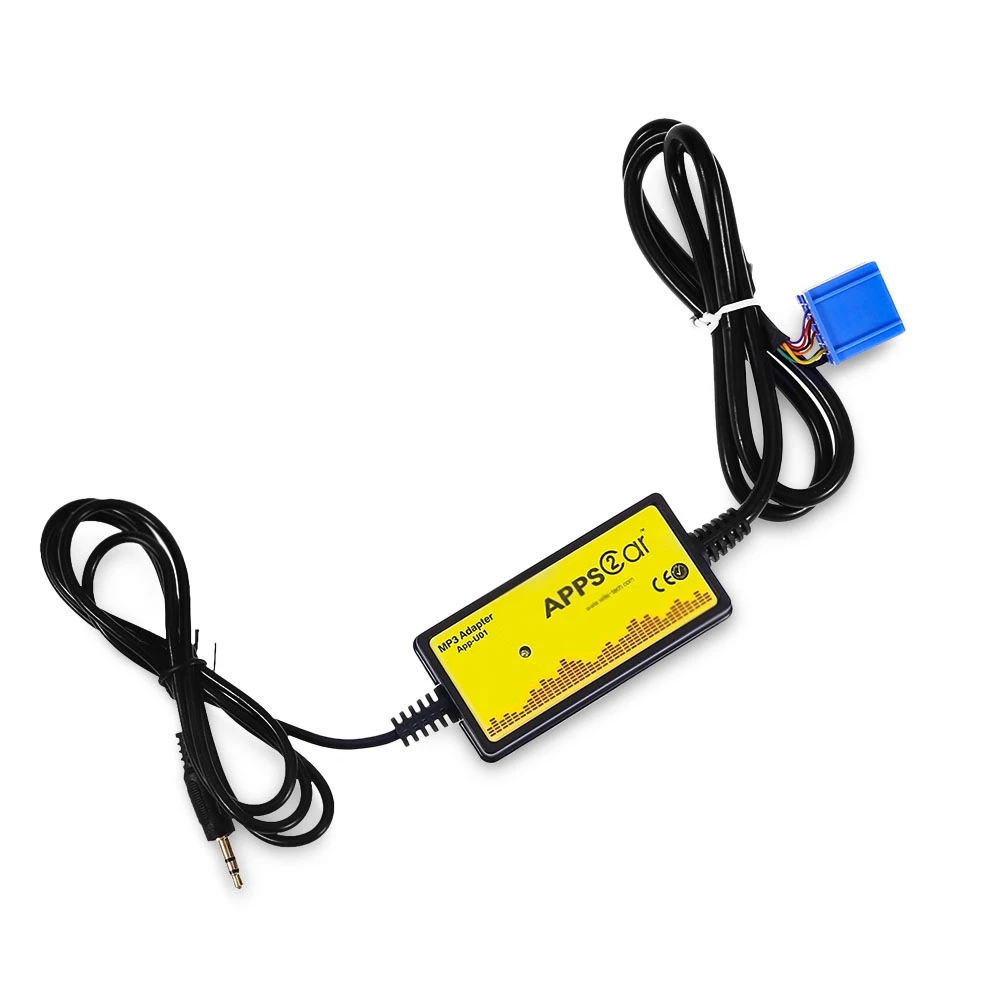 

Universal 12V Car Audio Adapter 3.5mm Audio Interface Stereo Digital CD Changer USB WMA MP3 Auto CD Adapter for Honda