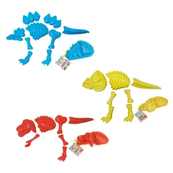

Summer New Outdoor Funny Dinosaur Skeleton Bone Sand Mold Beach Toys For Baby Children Kids