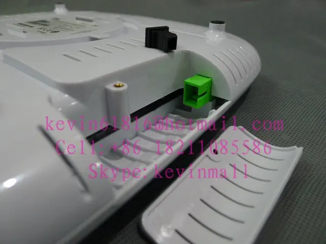 ZTE ZXA10 F660 V1 GPON ONT с 4 портами GE LAN + 2 телефонных порта WIFI USB SC/APC green input английское