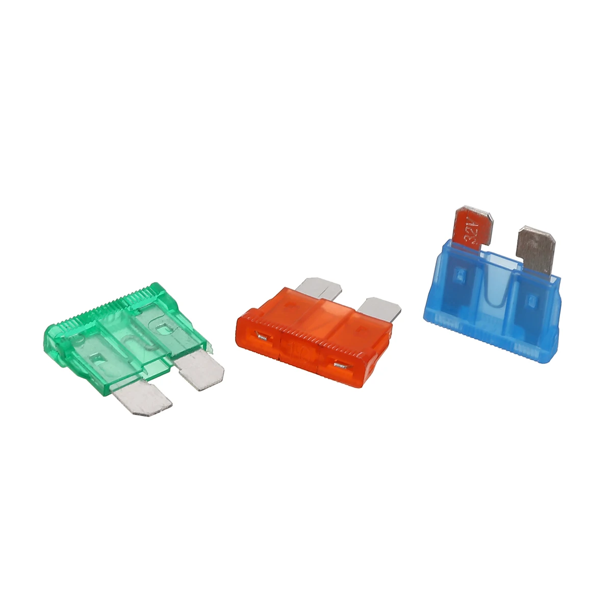 36PCS Multicolor Mix Car Automotive Blade Fuses 7.5A 10A 15A 20A 25A 30A Car Styling Standard Medium Fuse Set