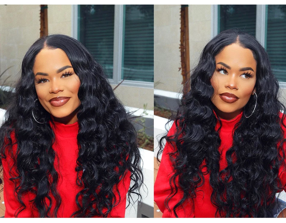 Rosa beauty cabelo humano brasileiro, ondas soltas