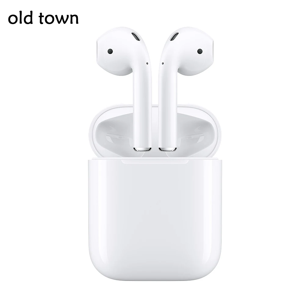 

Old Town for Apple Earpods I7s I8s I9 TWS Twins Mini Bluetooth In-Ear Earphones for Phone X 8 7 Plus Earbuds Set with Charger