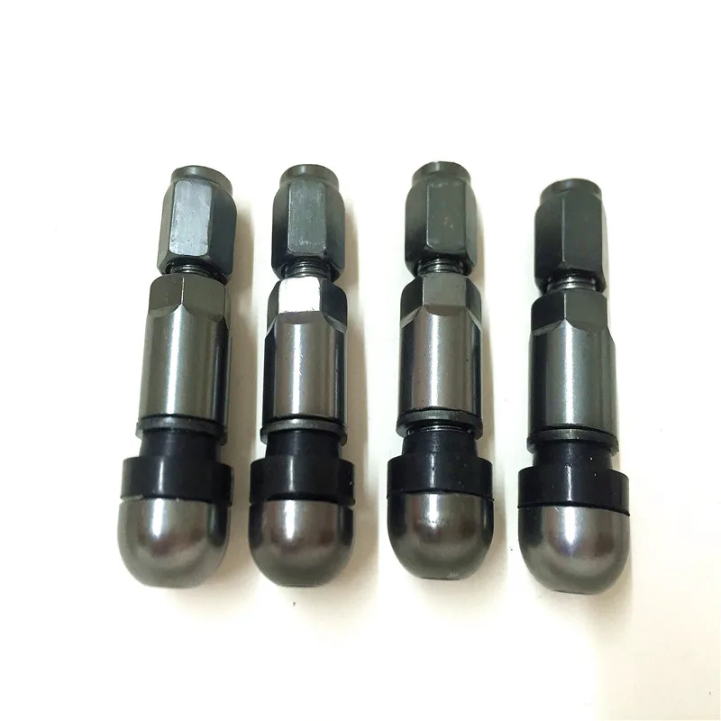 4 шт./лот алюминиевые винты TPMS черного и серебряного цвета для автомобильных шин