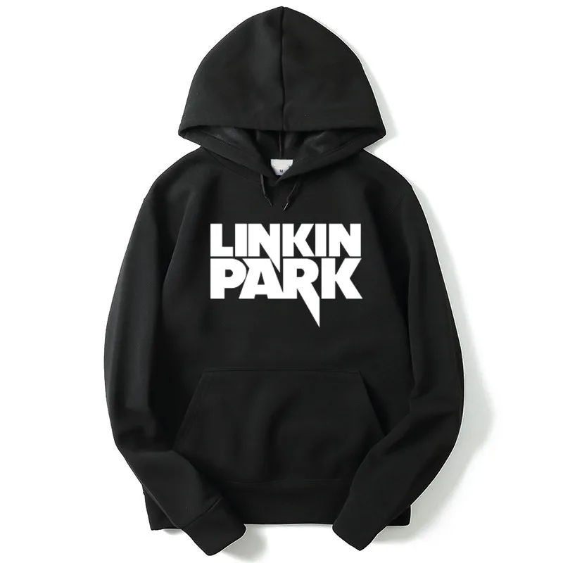 

New Autumn Winter LINKIN PARK Hoodies Women Letters Print Band Sweatshirts Women Casual Hip Hop Hooded Jacket Female Coats