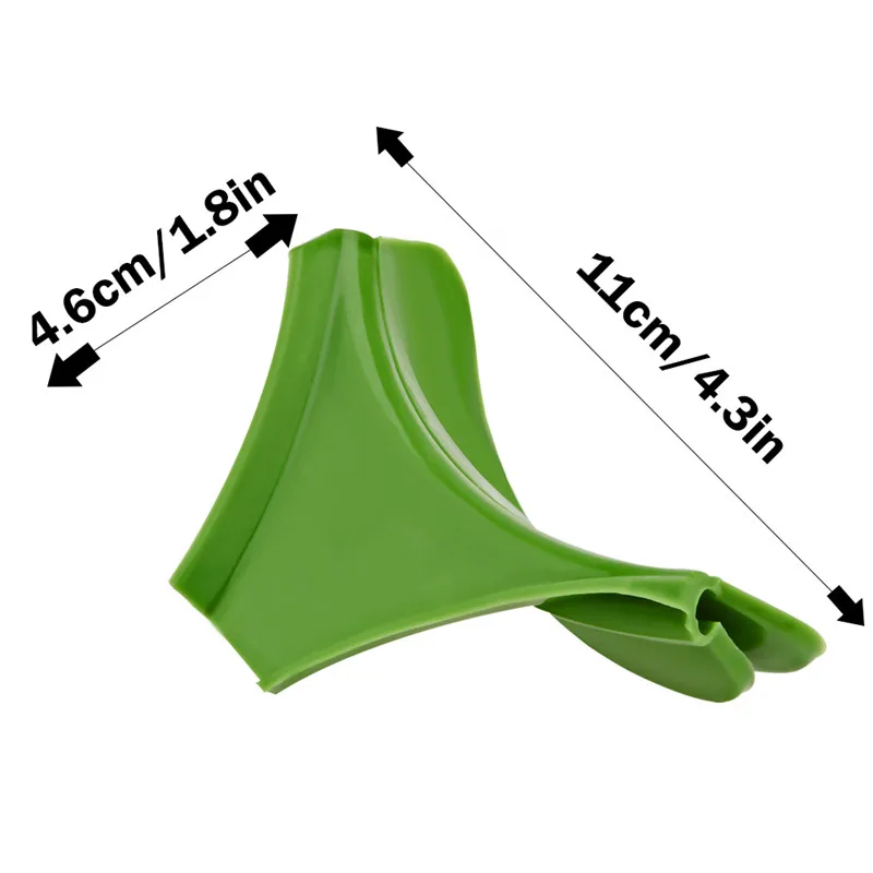 ABEDOE кухня Pour Воронка фиксатор для горшка пищевая заливка дефлектор силиконовый Разливочный желоб для кастрюли и сковородки Pour направляющее приспособление для супа