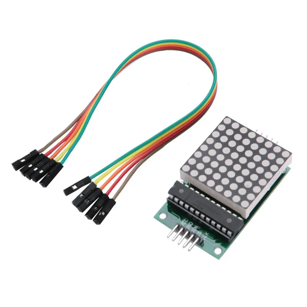MAX7219 точечно-матричный модуль микроконтроллера Diy Kit один модуль