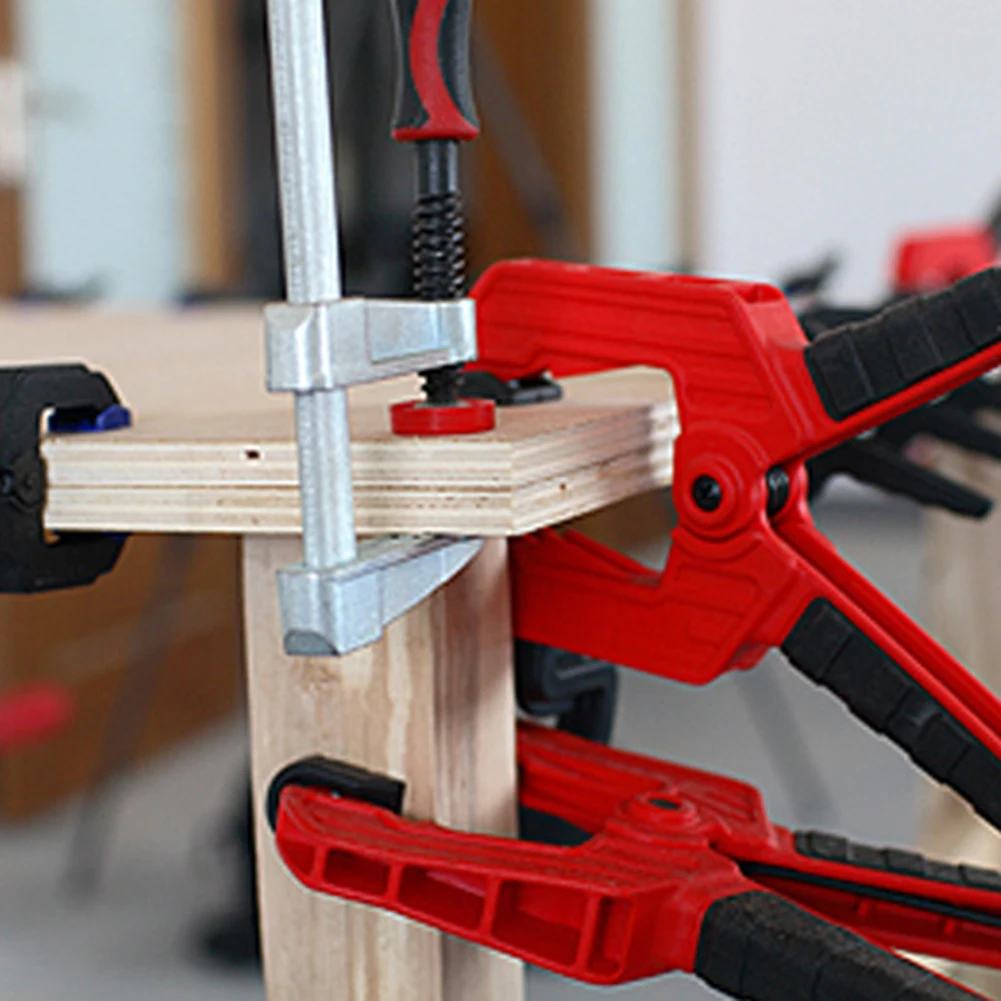 Деревообработка пружинный зажим переключения зажимы 4 "7" 9 "дюймов DIY Инструменты Пластик для фотостудии фон зажим тяжелые