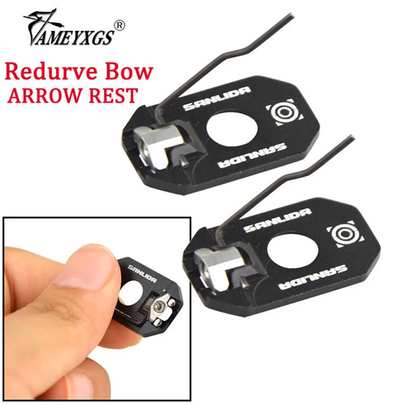 

1pc Recurve Bow Arrow Rest Archery Practice Right/Left Hand Magnetic Arrow Rest For Outdoor Hunting Sports Shooting Accessories