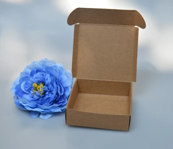 

30pcs Natural Kraft Paper Gift Box for wedding,Birthday and Christmas Party Candy Boxes Good Quality 12.5*6*3.5cm