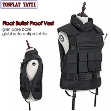 	Floating Aramid Bullet Proof Military Tactical Vest nij-iiia.44 Bulletproof Waterproof And Flame Retardant 600D Oxford Army Ves