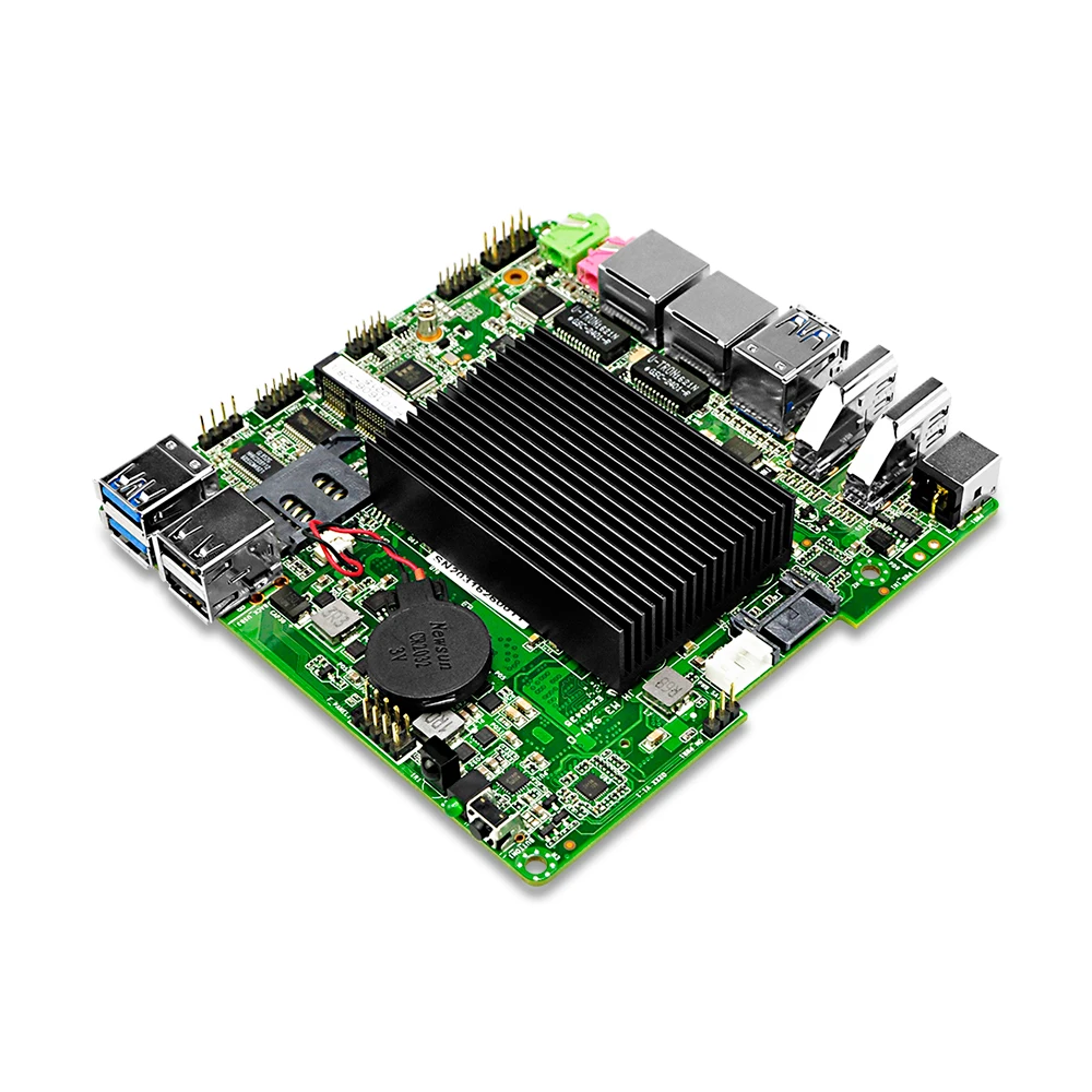 Двойная Nics Mini ITX материнская плата Q3160G2 P celeron J3160 четырехъядерный AES NI с низким