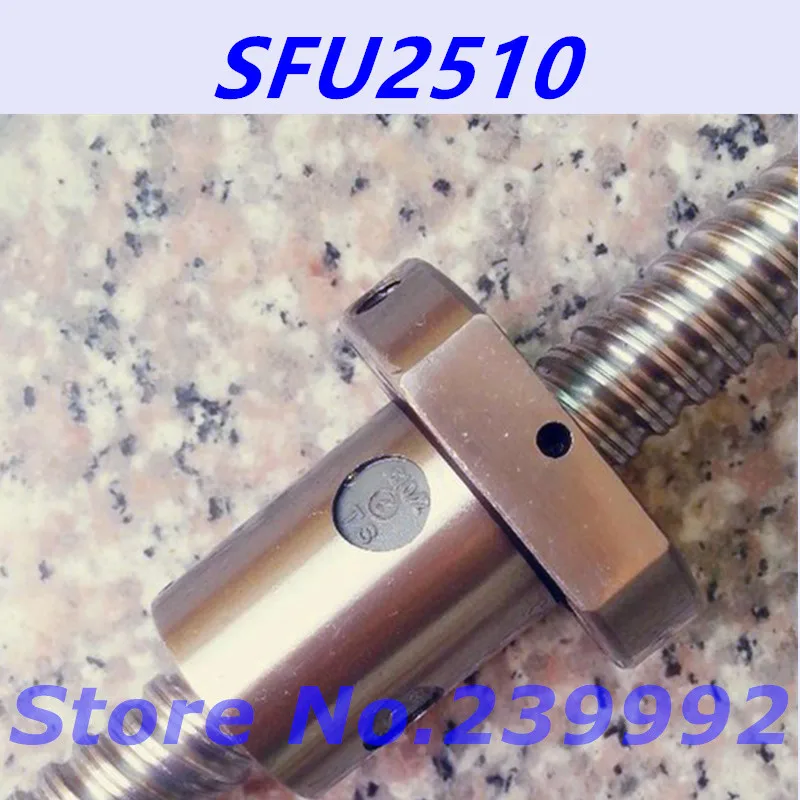 1 шт. RM2510 SFU2510 шарико-винтовая гайка 25 мм одинарная Гайка подходит для