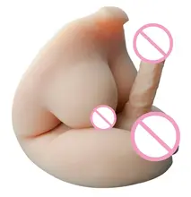 2016 New Lady boy real solid silicone sex dolls life size love doll for lesbian E cup breast with big breast/penis/cock/dick