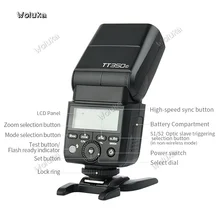 Godox TT350C флэш SLR 5d3 камеры ttl высокая скорость синхронный off-доска мини-машины верхней лампы CD50 T03