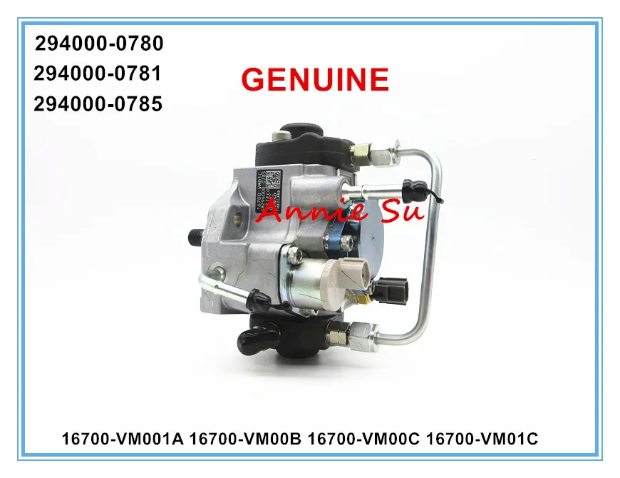 GENUINE HP3 FUEL PUMP 294000-0780 294000-0781 294000-0785 FOR YD25 Pathfinder /Navara / Cabstar 16700-VM001A, 16700-VM00B, 1670