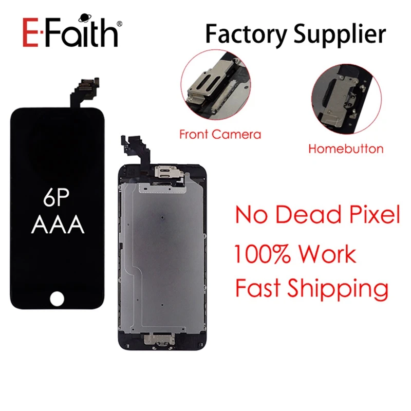 EFAITH AAA качественный полный комплект ЖК-дисплей для iPhone 6p с 3D сенсорным экраном