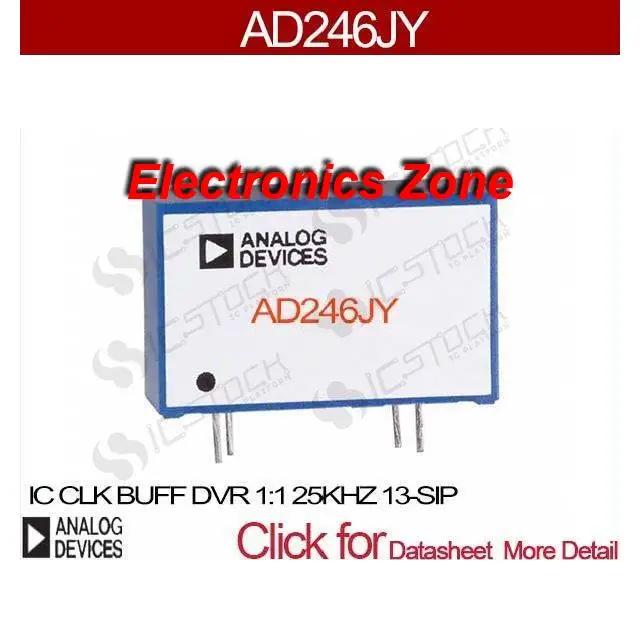 Ad246jy IC CLK буфф DVR 1:1 25 кГц 13-SIP AD246JY 246 AD246 AD246J 246J D246 | Электронные компоненты и