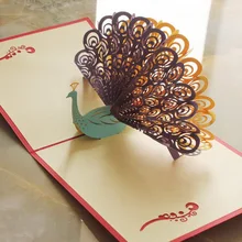 Dhl 500 шт сувенирные открытки Merry Christmas Tree Винтаж 3D лазерная резка aper ручной работы на заказ поздравительные открытки Рождественские подарки