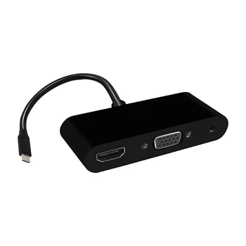 

USB C HDMI VGA Adapter Type C to HDMI 4K Thunderbolt 3 For Xiaomi Air USB C HDM