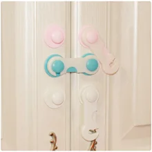 4 шт./лот детский предохранительный замок для ящика, пластиковые замки для двери шкафа, холодильника, многофункциональные замки для защиты детей