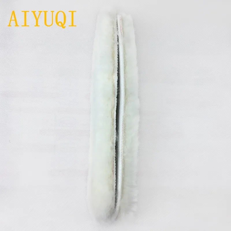 AIYUQI зимние Утепленные стельки из натуральной шерсти. Натуральная овечья кожа для