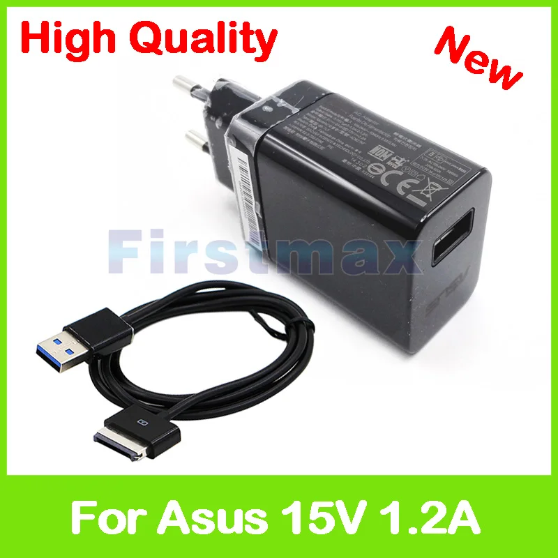 15V 1.2A 5V 2A ADP-18BW A планшетный ПК USB настенное зарядное устройство для Asus Eee Pad трансформатор TF101 TF101G TF300 TF301 TF201 TF201G ЕС вилка