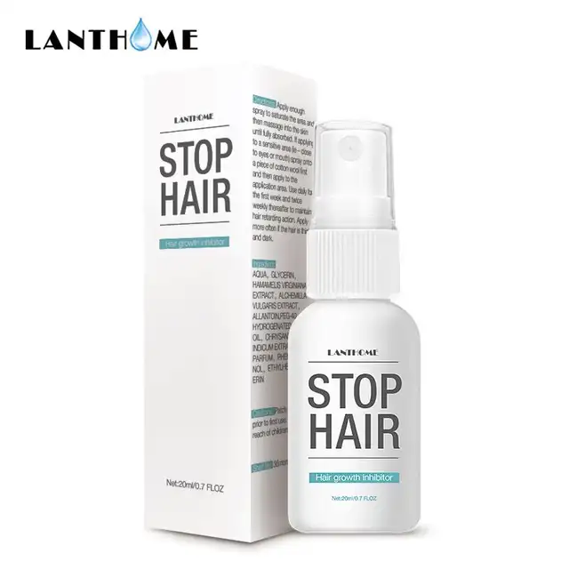 Lanthome 20ml Hair Removal Cream Spray Natural Permanent Hair