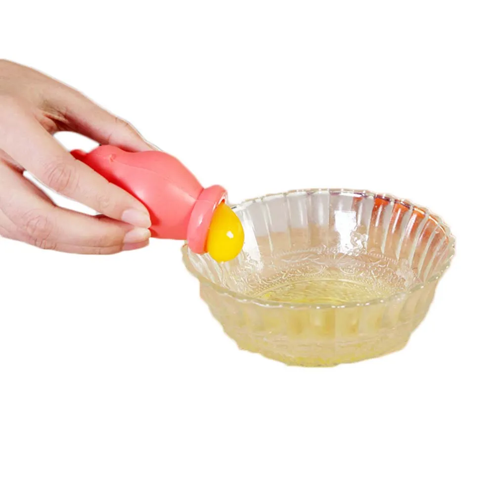 High Quality Silicone Egg Separator Chick Modelling Egg White Separator