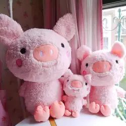 25-60 см Плюшевые игрушки мультфильм розовый поросенок плюшевые игрушки свиной жир подушка мягкая подушка китайский зодиакальный знак