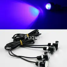4x Blue/Green/Red/White/Ice blue LED Boat Light Waterproof Outrigger Spreader Transom Underwater Marine Dock Night Light