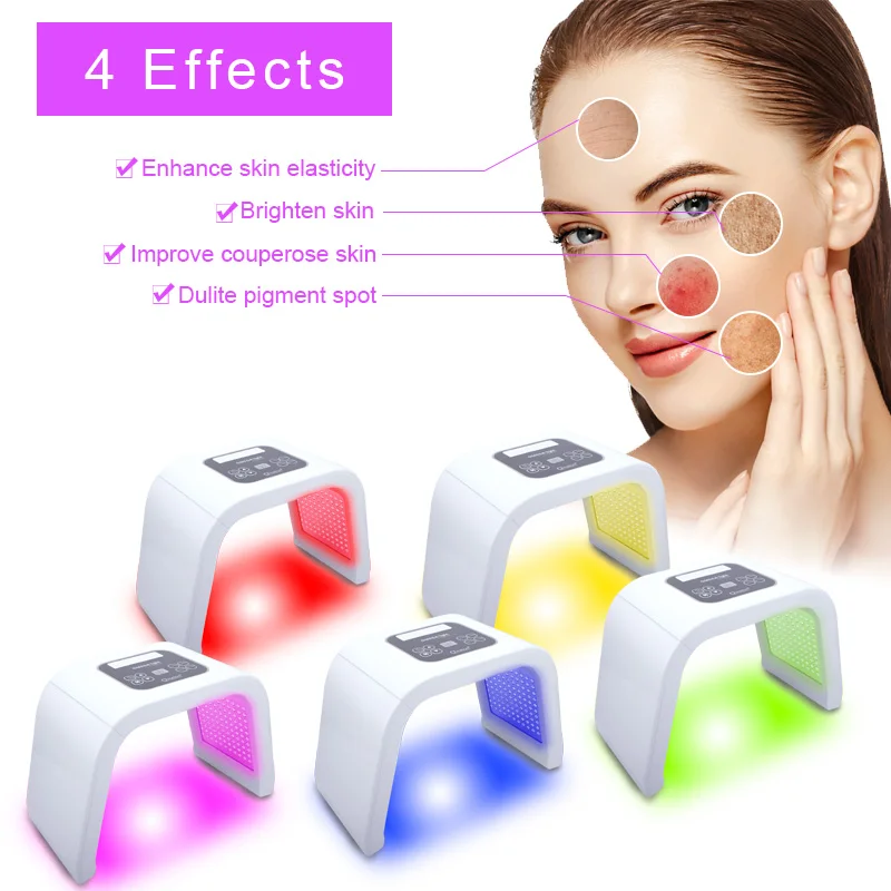  5 Color PDT LED Light Skin Care Rejuvenation Photon Machine For Skin Rejuvenation Acne Remover Anti - 32999503329