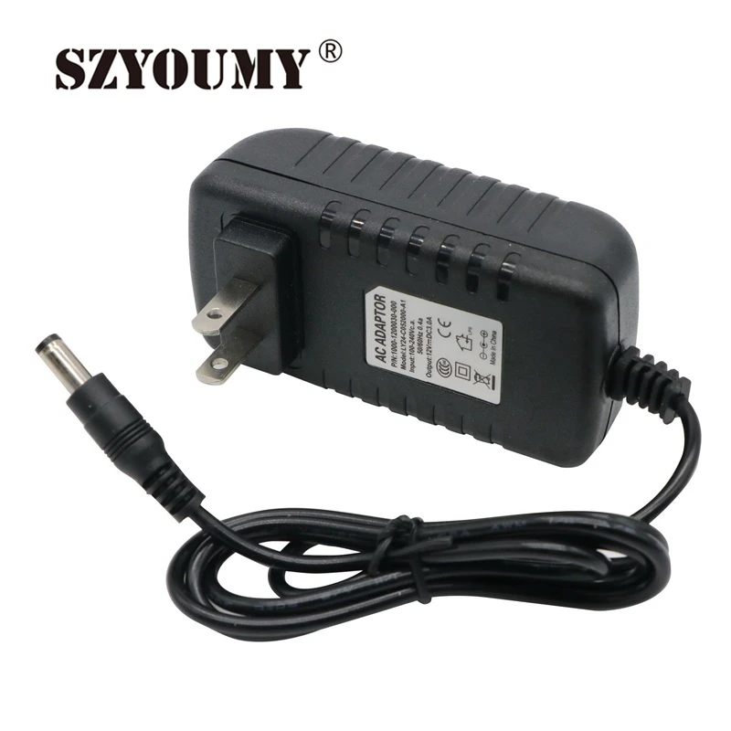 SZYOUMY 1A 2A 3A блок питания AC100-240V в DC 12 В трансформатор освещения конвертер переключатель зарядное устройство адаптер для светодиодной ленты