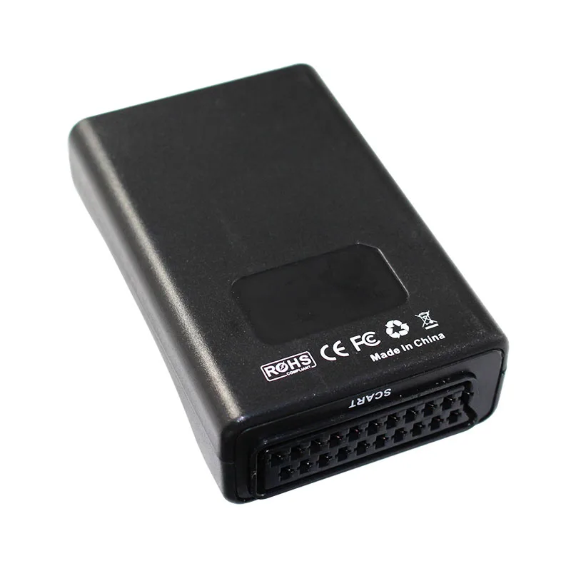 HDMI к Scart конвертер AV адаптер сигнала конвертер HD приемник для старого телевизора с питанием Поддержка hdmi 1080p