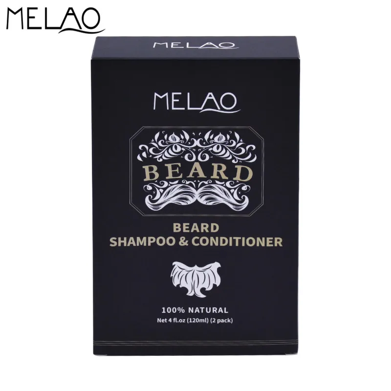 MELAO 100% природа Органическая борода шампунь и кондиционер для мужчин's средства