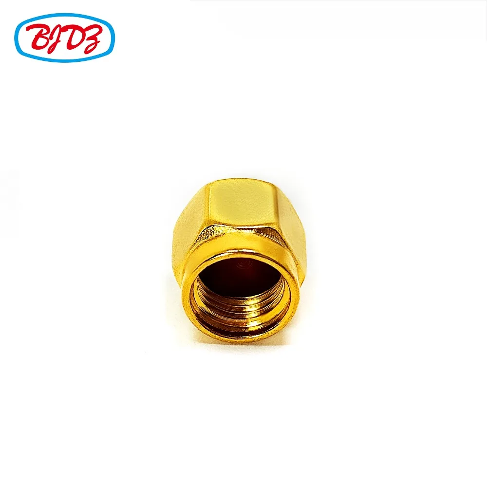 Free shipping 2PCS waterproof SMA dust cap Female metal dust cap