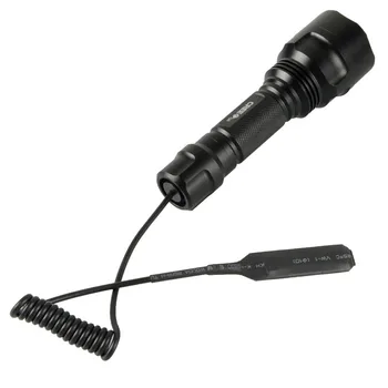 

Remote Pressure Switch Flashlight Rat Tail Switch For C8 Q5/R5/T6 LED Torch Best Quality Without Flashlight