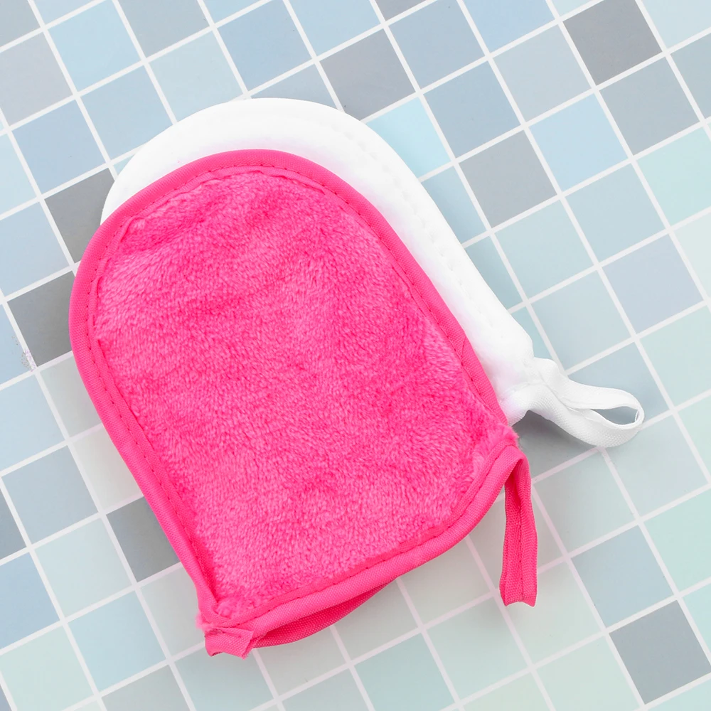 

New Reusable Microfiber Facial Cloth Face Towel Makeup Remover Cleansing Glove Tool Beauty Face Care Towel Dropship 13*10 cm