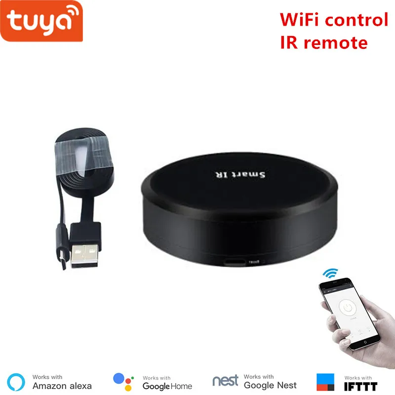 Wifi RF IR T/él/écommande Universelle Contr/ôleur RF Appareils Tuya//Smart Vie App Commande Vocale Travail Avec Alexa Google Maison Mains-Livraison Commande Vocale Personnalis/é DIY