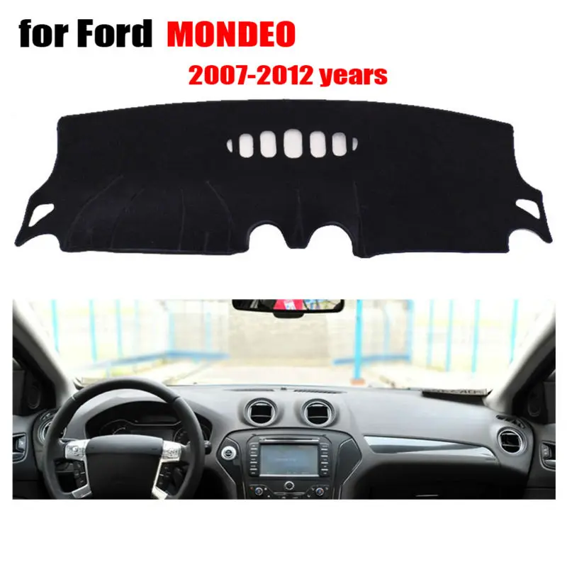 RKAC Приборная панель автомобиля охватывает коврик для Ford Mondeo 2007 2012 лет